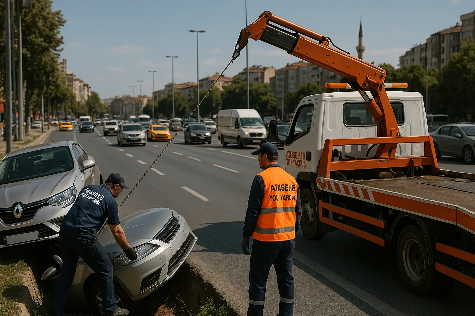 Araç Çekilme Yardımı
